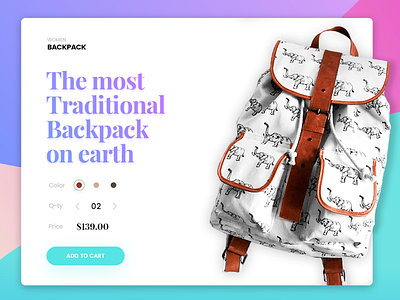 Design for likes :D :P bag cart colourful design minimal shopping sketch ui ux