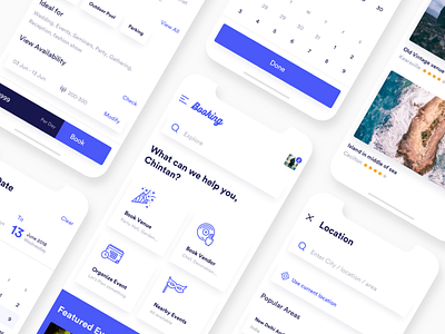 Booking App concept