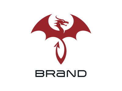 Stylish Dragon Logo