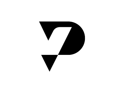 Modern P Logo