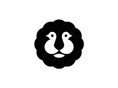 Unique Birds Lion Logo