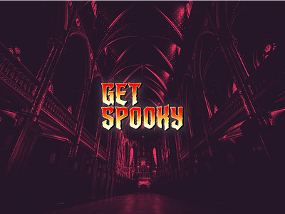 Get Spooky colour daily digital fun halloween photoshop type typography