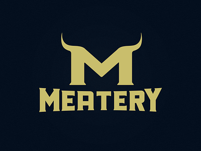 Meatery - Letterform Logo