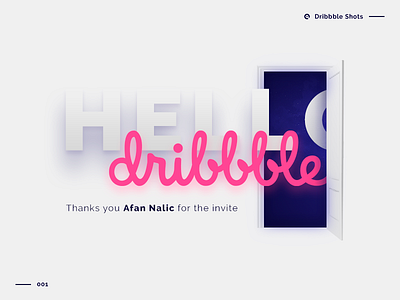 Hello Dribbble!