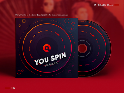 You Spin Me Round | CD Cover Artwork