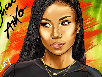 Jhene Aiko - Illustration