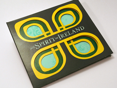 Starbucks Spirit of Ireland CD Package packaging typography