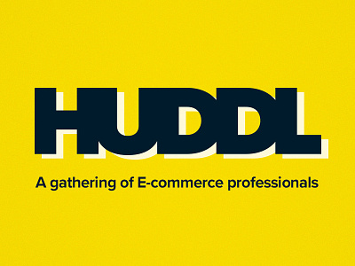 Huddl.works identity logo website