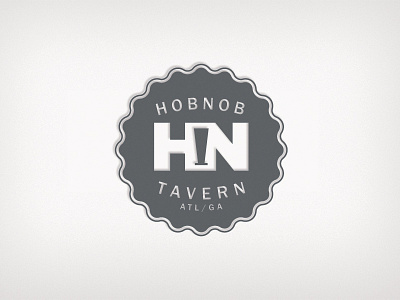 Hob Nob Tavern identity logo