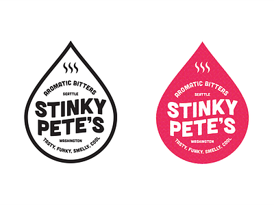 Stinky Pete's Aromatic Bitters (WIP) branding logos wip