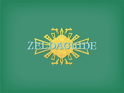 Zeldaguide Logo Concept branding design logocore logos