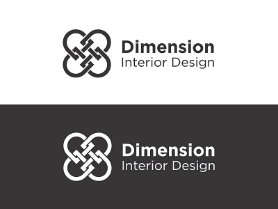 Dimension Interior Design #4 branding design identity logo logos