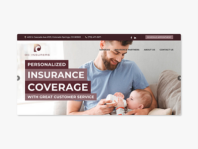 Your Insurance Lady website ui ux web web design webdesign website wordpress