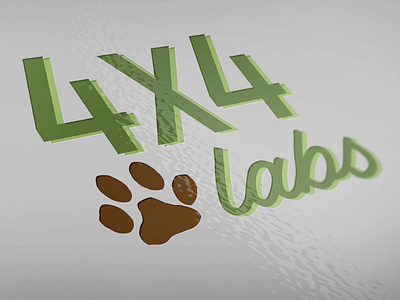 4 x 4 Labs logo branding graphic design logo logo design