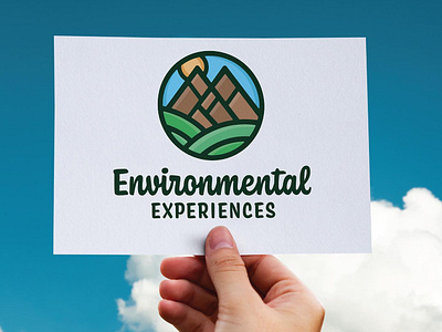 Environmental Experiences Logo brand identity branding design graphic design illustration illustrator logo logo design typography vector