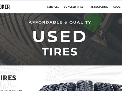 Tire Broker Website branding web design web development website