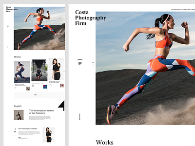 Web Design Practice design ui ux web white workout