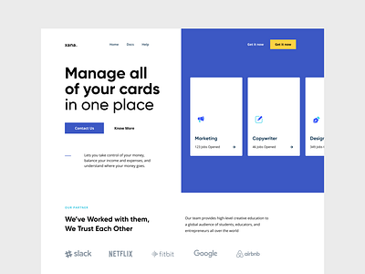 Take Control - Web Design blue design ui ux web web design white