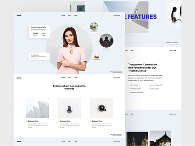 Elastic Web black blue design ui ux web web design webdesign white