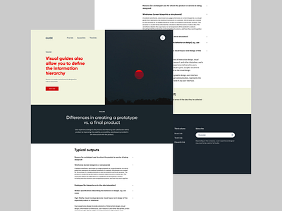 Lin 64 black design red ui ux web