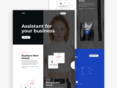 Soshite NUpload black blue design ui ux web white