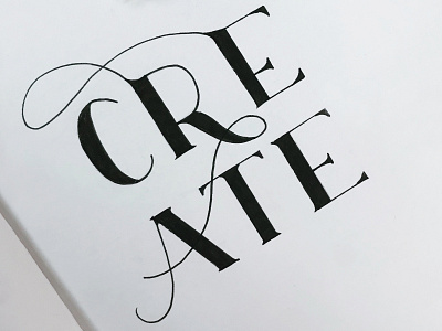 Create design hand lettering lettering letters type typography