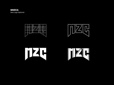 Muzca Logo branding clean clothing design flat logo logogram logogrid logotype streetwear vector