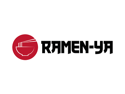 Ramen-Ya logo branding graphic design logo restaurant vector visual identity