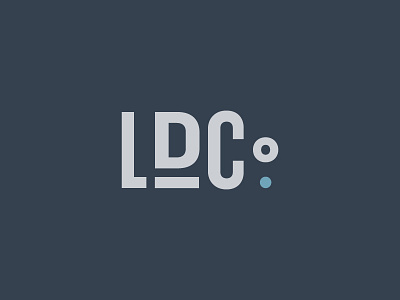 LDCo. Logo co company digital identity letter logo
