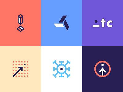 Technology Company Marks by Jim Leszczynski for Good Behavior on Dribbble