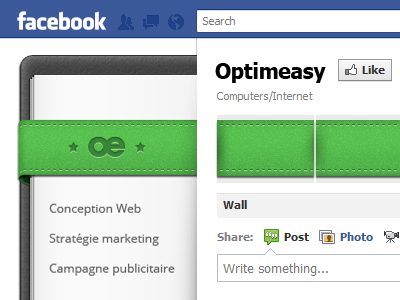 Facebook Page Concept By Simon Godbout On Dribbble