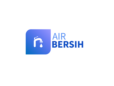 AIR BERSIH LOGO design enviroment flat logo logo design vector water water drop water drops waterdrop