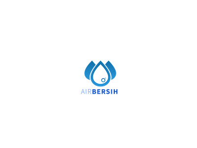 LOGO AIR BERSIH 3 design health icon logo logo design logodesign ui water drop water drops waterdrop