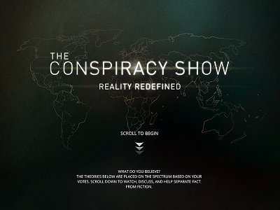 Conspiracy Show conspiracy show cs ui ux