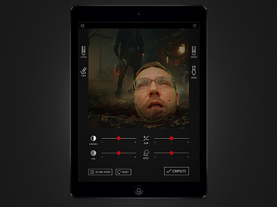 Sleepy Hollow - iOS App SDCC Installation. ios ipad oculus rift ui ux vr