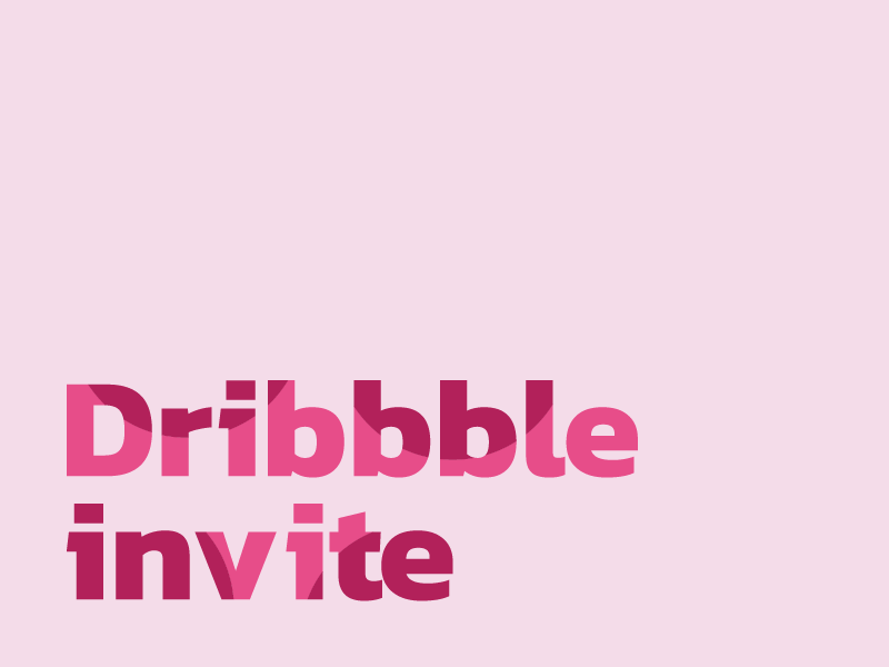 Dribbble invite letters pink ui dribbble invites dribbble invitations dribbble invite giveaway dribbble invite dribbble invitation