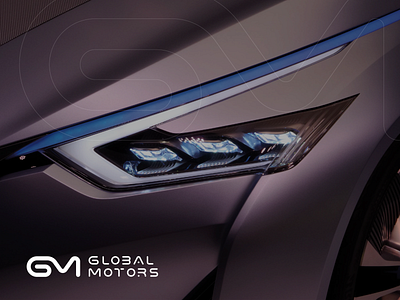 GLOBAL MOTORS Logo Concept