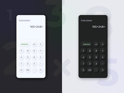 Calculator for DailyUI 004