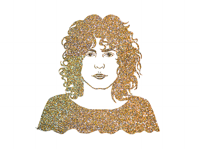 Marc Bolan Glitter Dandy by Kath Borup on Dribbble