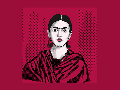 Creative Legends Portrait Series - Frida Kahlo