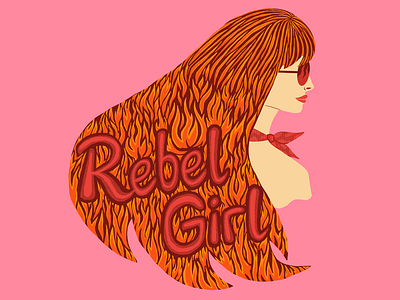 Rebel Girl illustration