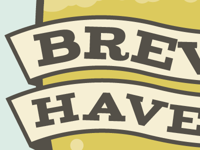 Brew Haven '12 Teaser Poster beer brew craft poster