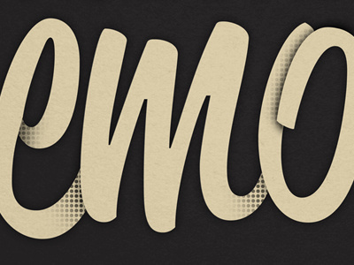 Cheer up, preview! branding emo memories orchcestra philharmonic script shading type