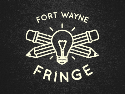 Fort Wayne Fringe Logo bulb fort wayne fringe festival idea light pencil