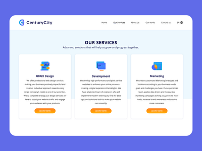 Century City: Our Services Section