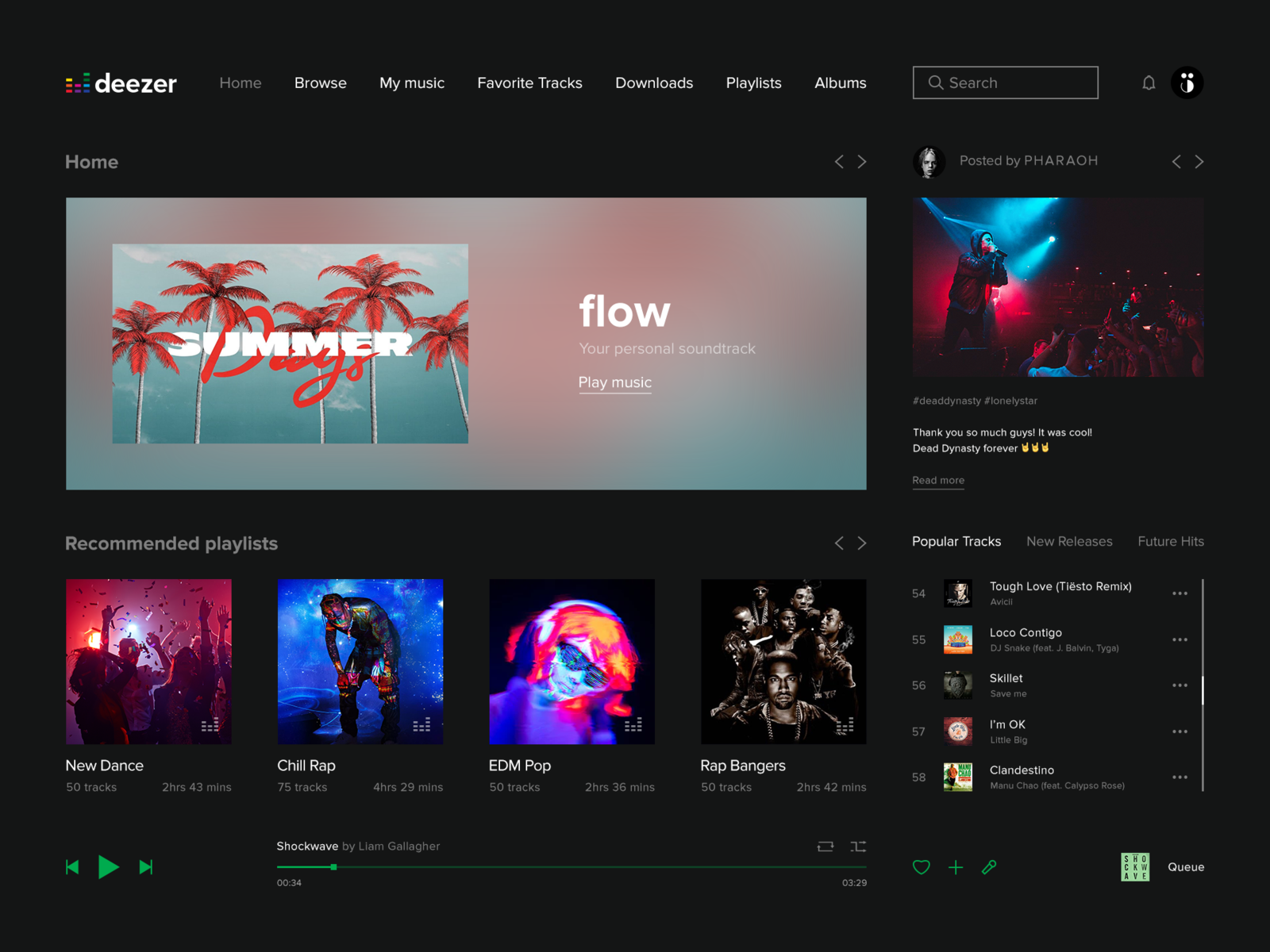 Spotify Now Playing Redesigned by George B on Dribbble