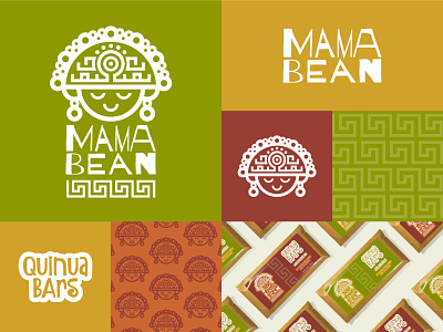 MAMA BEAN — Brand identity brand identity branding healthy logo logo design packaging quinoa quinua