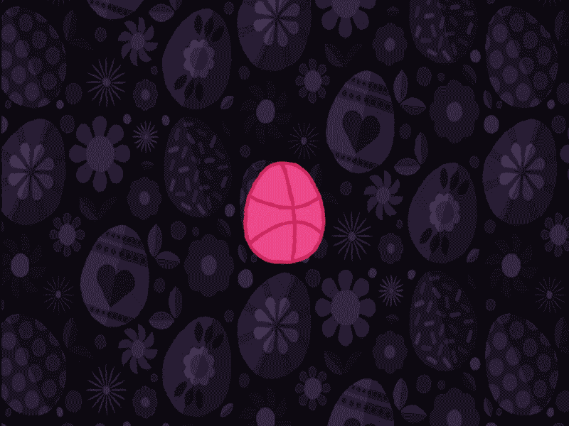dribbble egg after effects animation bunny easter egg egg gif motion graphics