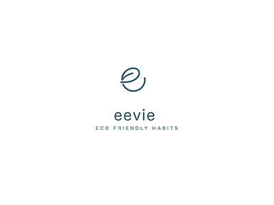 EEVIE - Eco friendly habits branding logo design