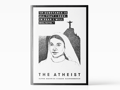 THE ATHEIST book cover illustration